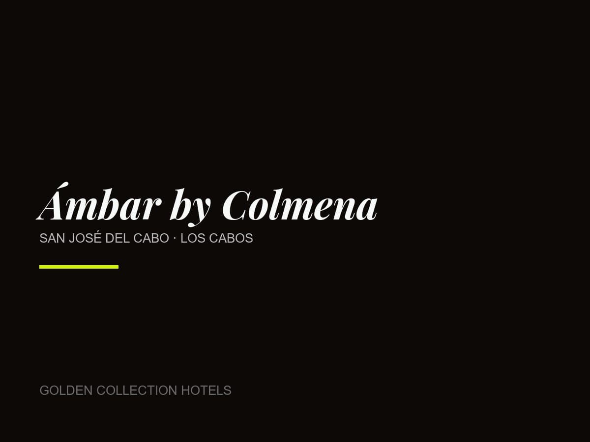 Ámbar by Colmena